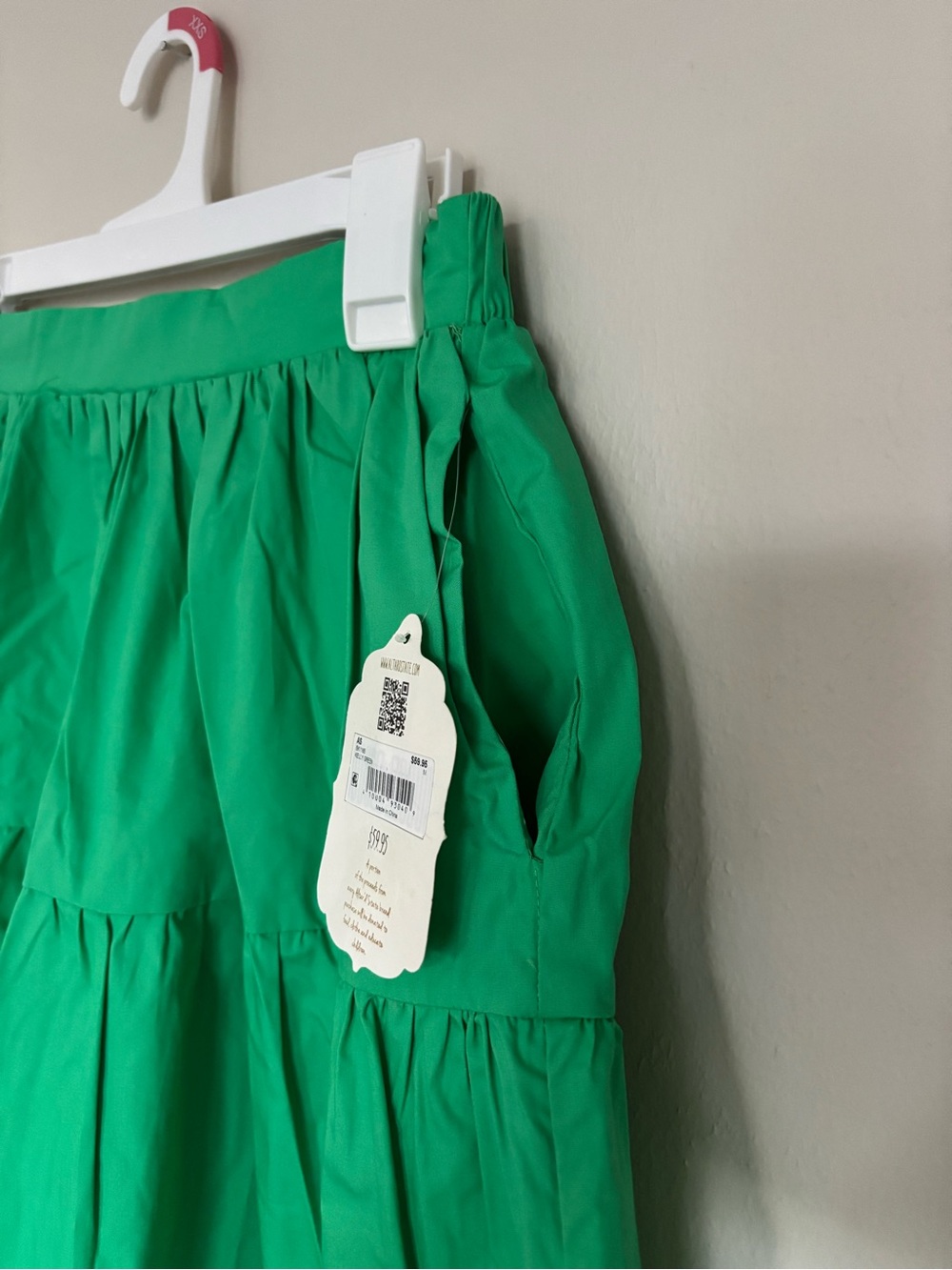 Altar’d State Women’s Size Medium Skirt Kelly Green NEW - Picture 2 of 7